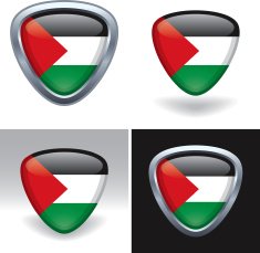 Palestinian Flag Crest