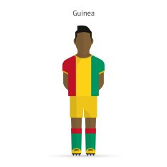 Guinea football player Soccer uniform