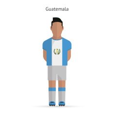 Guatemala football player Soccer uniform