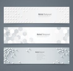 Collection of geometric banner N2