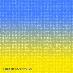 Abstract Background using Ukraine flag colors N2