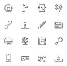Communication Icons N63