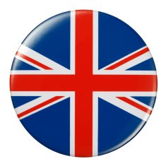 Badge - British flag