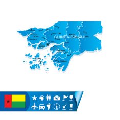 Guinea-Bissau map