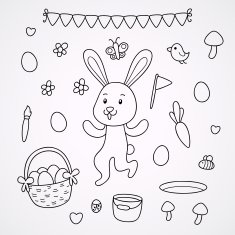 Doodles with the Easter Bunny N2