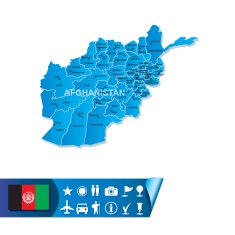 Afghanistan map N3
