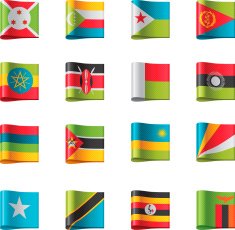 Flags Africa N3