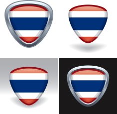Thailand Flag Crest