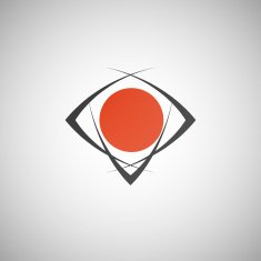 Japanese sun vector N2