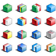 Flag icon set (part 8) N2