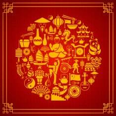 Chinese Collage