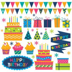 birthday cute stuff