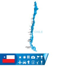 Chile map