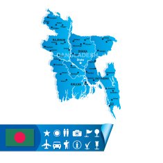 Bangladesh Map N3