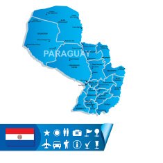 Paraguay map