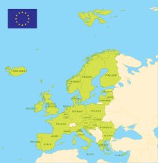 European Union map