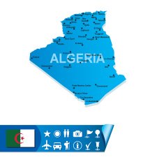Algeria map N2