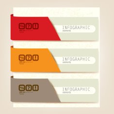 Set of infographic elements N4