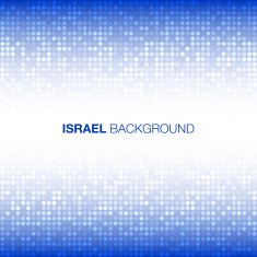 Abstract Background using Israel flag colors N3