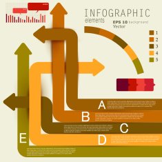 Set of infographic elements N5