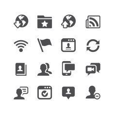 Social Networking Icons N8