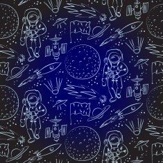 Seamless space pattern N23