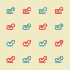 Email Icons - Color Series