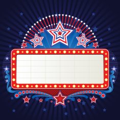 Patriotic Marquee Banner