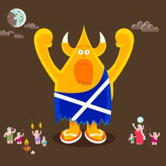 Scotch myth highland fling thing two billion BC
