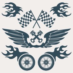 Motorcycle design elements