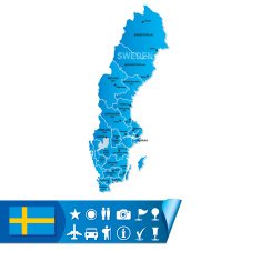 Sweden Map N4