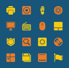 Computer System Icons - Color Series