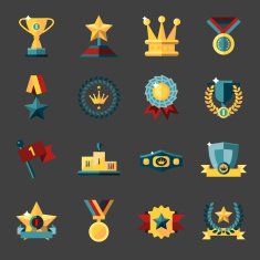Award Icons Set N7