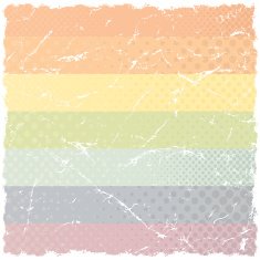 Grunge Rainbow Pattern