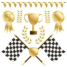 winners flags