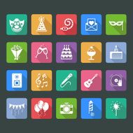 Party and holiday icon