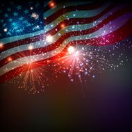 Fireworks background for 4th of July N9