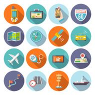 Navigation Icons Flat N3
