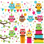 Owl Party Set N2