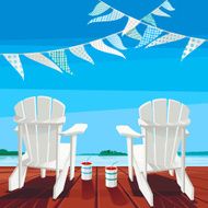 Cottage Life Background