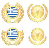 Greek Olympic Games Medals