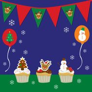 Christmas muffins