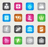Multicolor Icons - Switzerland