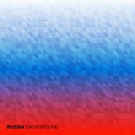 Abstract Background using Russia flag colors