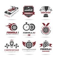Formula 1 icon set sport icons and sticker - 3
