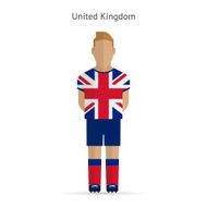 United Kingdom football player Soccer uniform