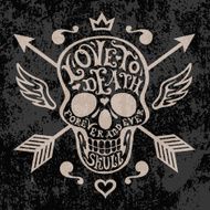 background with skull N3