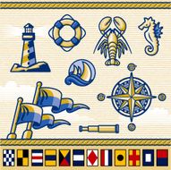 Nautical Elements &amp; Flags Series