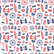 British Symbols Pattern