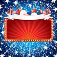 Festive American Sign